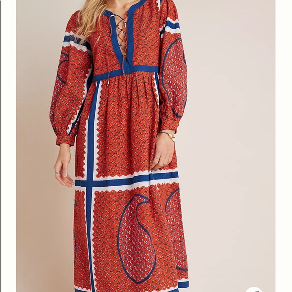 Antik Batik Gisele Embroidered Lace Maxi Dress - Picture 2 of 7